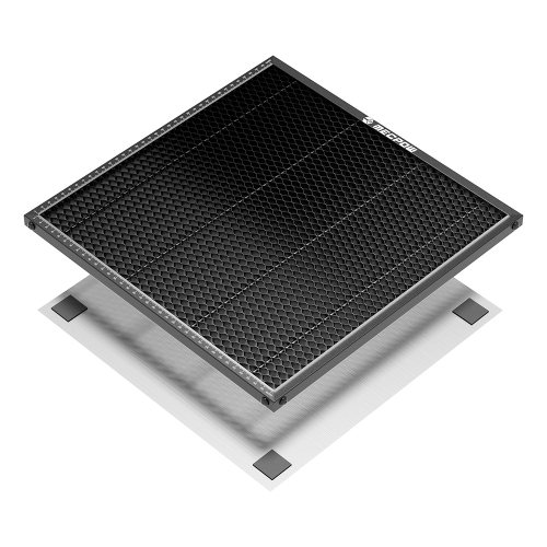 Mecpow H33 Plateau Laser Nid d'Abeille 360x360mm | Coupe Nette