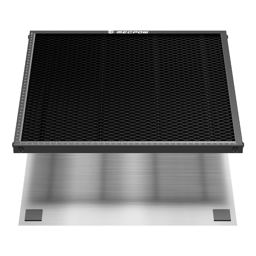 Mecpow H33 Plateau Laser Nid d'Abeille 360x360mm | Coupe Nette