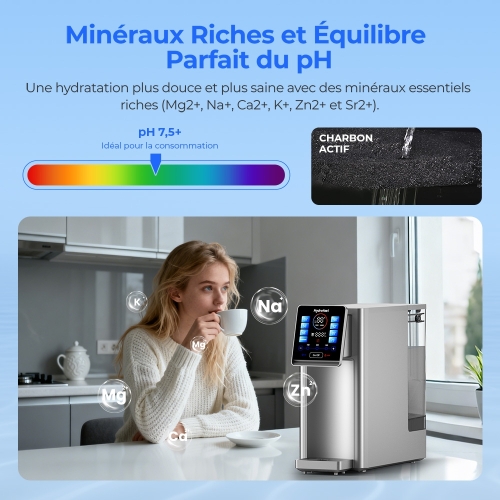 Pack Fontaine à eau Hydrofast W100 + 2 Filtres (HF02 et HF03)