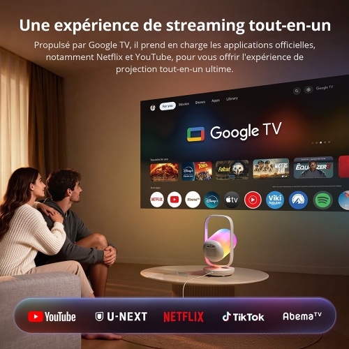 ETOE Starfish 2 | Vidéoprojecteur Full HD avec Google TV