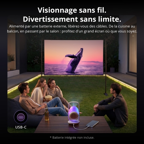ETOE Starfish 2 | Vidéoprojecteur Full HD avec Google TV