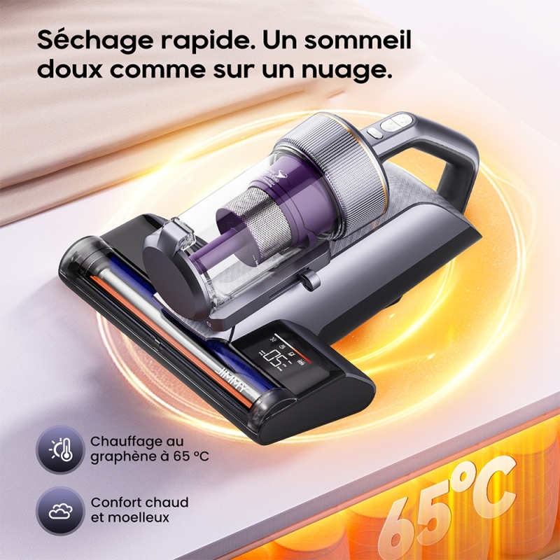 JIMMY BX8 Pro – Aspirateur anti-acariens UV 17 kPa