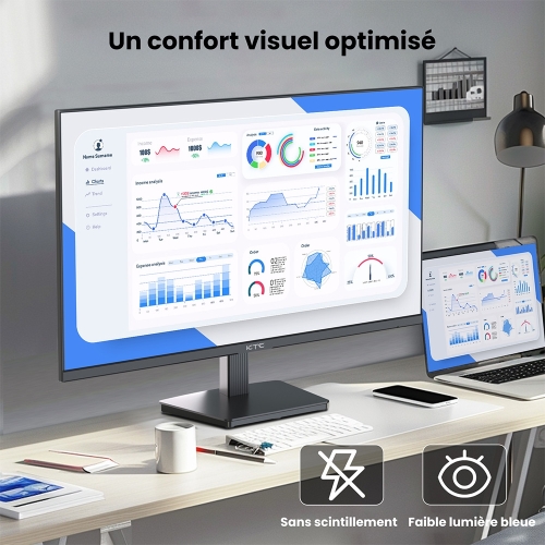 KTC H27T27 | Écran PC Bureau 27" 2K QHD, IPS, 100Hz, 1ms