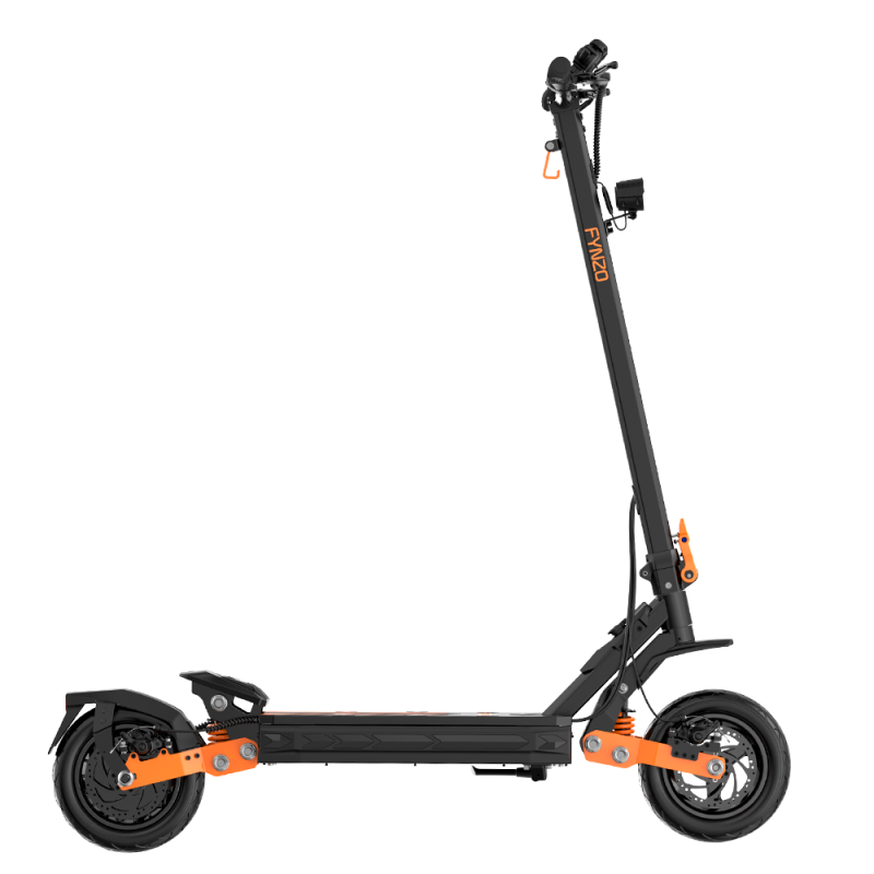 Fynzo T11 Trottinette Électrique 1100W, 20 km/h, 60 km, Pneus 10", NFC