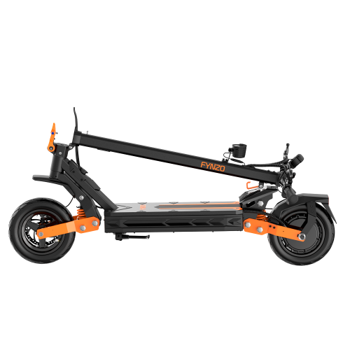 Fynzo T11 Trottinette Électrique 1100W, 20 km/h, 60 km, Pneus 10", NFC