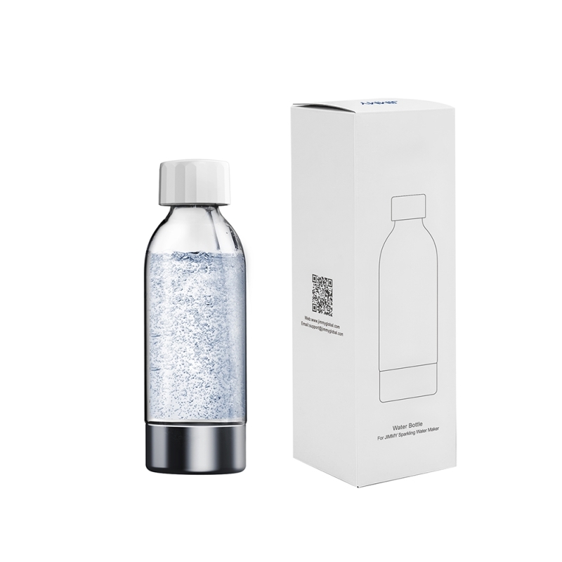 Bouteille JIMMY S9 500 ml – Eau pétillante, PET sans BPA, base inox