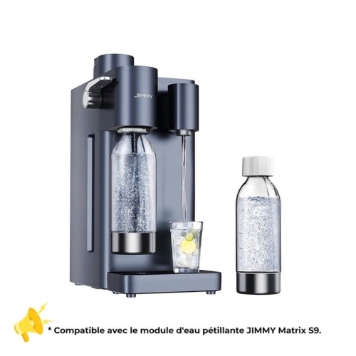 Bouteille JIMMY S9 500 ml – Eau pétillante, PET sans BPA, base inox 2
