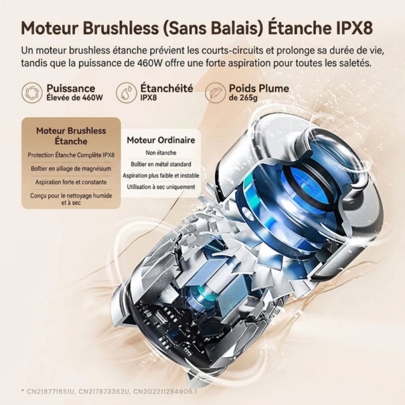 JIMMY PW11 Pro Max | Aspirateur Laveur Sans Fil 5-en-1 460W