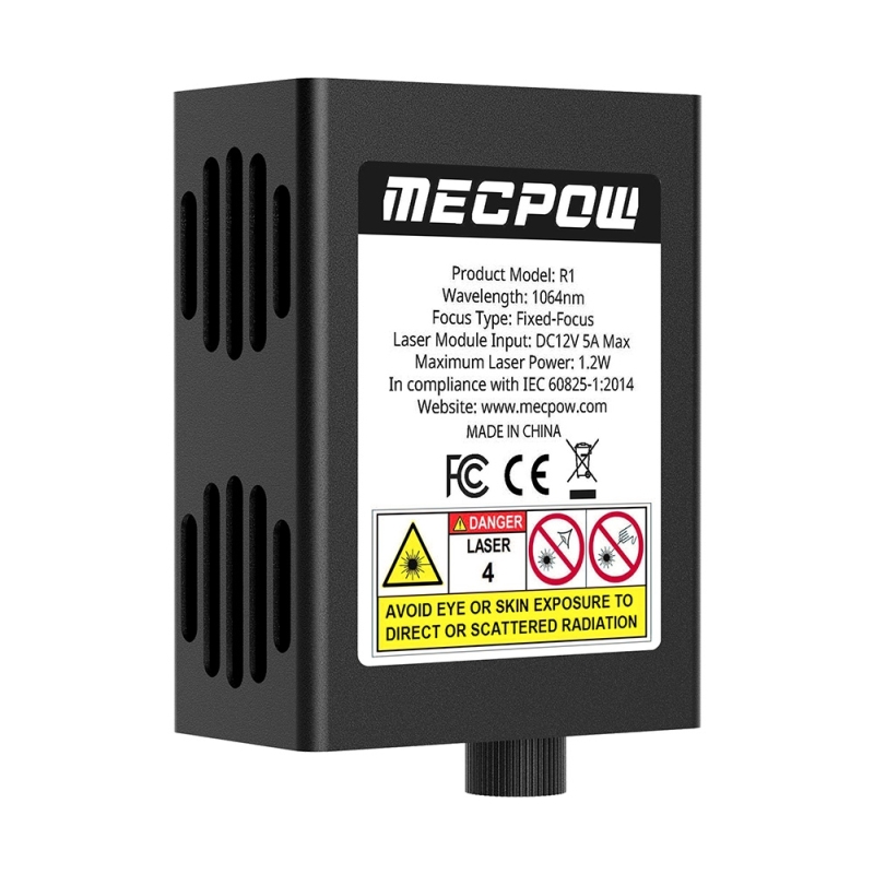 Mecpow R1 Module laser infrarouge 1064 nm 1,2 W pour Mecpow X3, X3 Pro, M1, X4, X4 Pro et X5