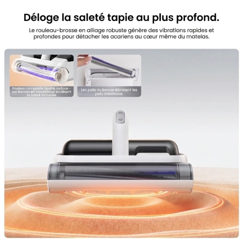 Narwal U50 Pro – Aspirateur anti-acariens sans fil 16 kPa