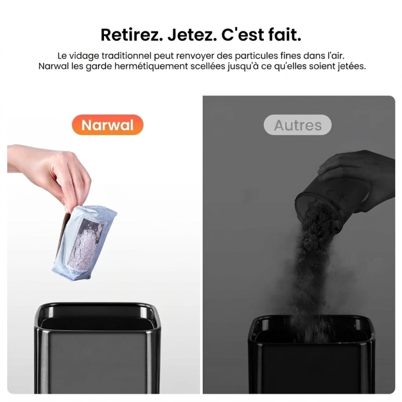 Narwal U50 Pro – Aspirateur anti-acariens sans fil 16 kPa