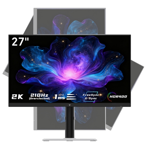 KTC H27T6 Écran Plat Rapide IPS QHD 2560 * 1440@200Hz Overdrive à 210Hz