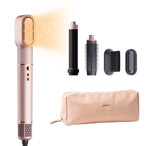 Sèche-cheveux et multi-styler JIMMY HF9 Pro  110 000 tr/min  vitesse du vent 23 m/s  20 millions d'ions négatifs  câble de 1 8 m