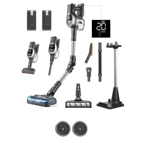 JIMMY JV9 Pro Aqua Aspirateur sans fil, puissance d'aspiration de 160 AW, autonomie jusqu'à 65 minutes