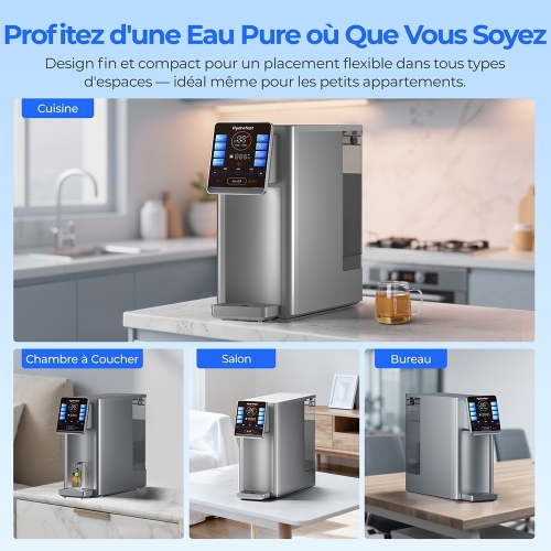 Pack Fontaine à eau Hydrofast W100 + 2 Filtres (HF02 et HF03)