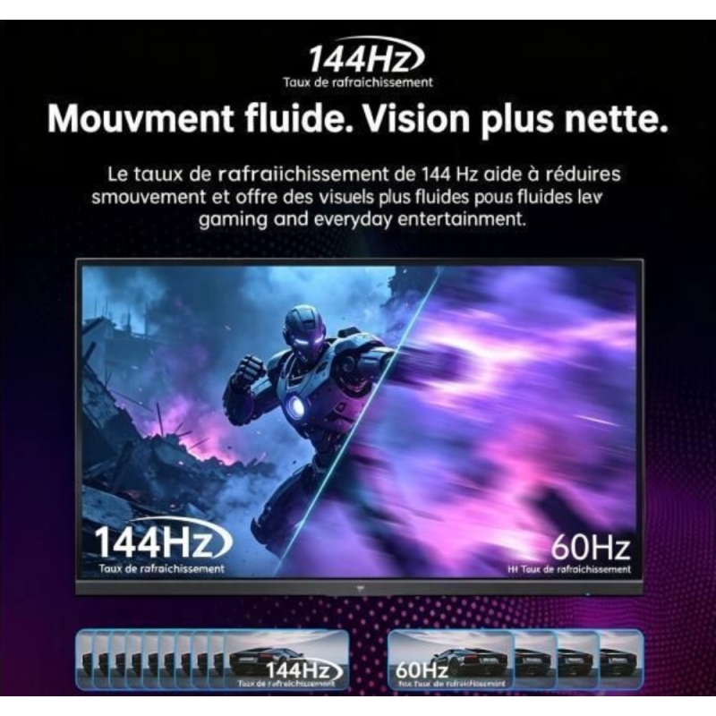 KTC H24B9S-2 Écran Gamer 23,8 pouces IPS 144 Hz Full HD