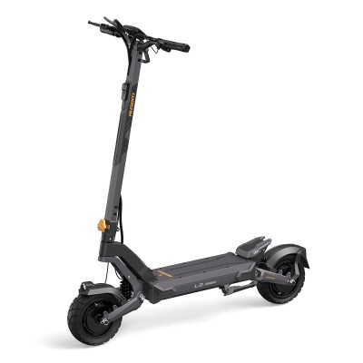Trottinette électrique Ausom L2 Max à double moteur - Prise EU  Gris foncé 