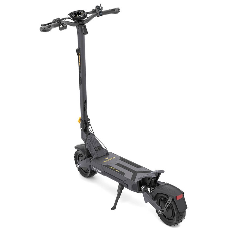 Ausom DT2 Pro Electric Scooter  2*1100W Motor  52V 23 4Ah  10*3 0 inch Tire  68km/h Max Speed  115km Max Range  Front 