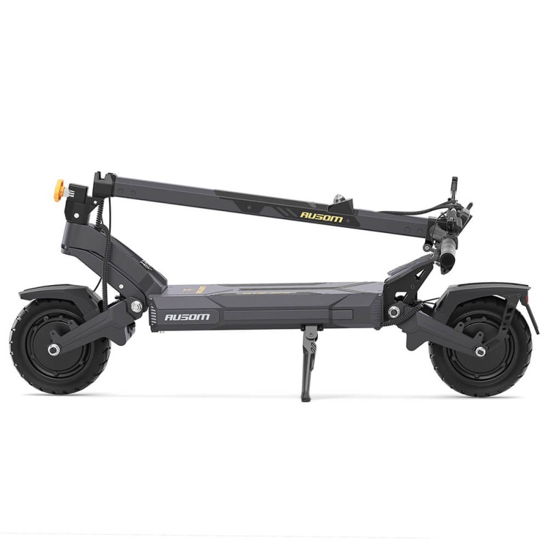 Ausom DT2 Pro Electric Scooter  2*1100W Motor  52V 23 4Ah  10*3 0 inch Tire  68km/h Max Speed  115km Max Range  Front 