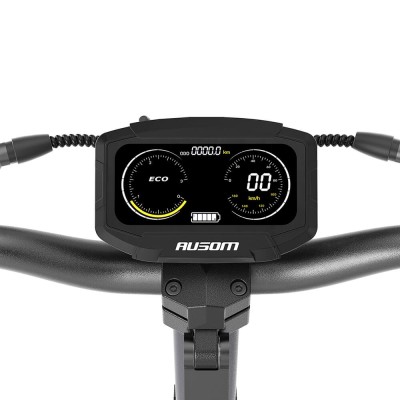 Ausom DT2 Pro Electric Scooter  2*1100W Motor  52V 23 4Ah  10*3 0 inch Tire  68km/h Max Speed  115km Max Range  Front 