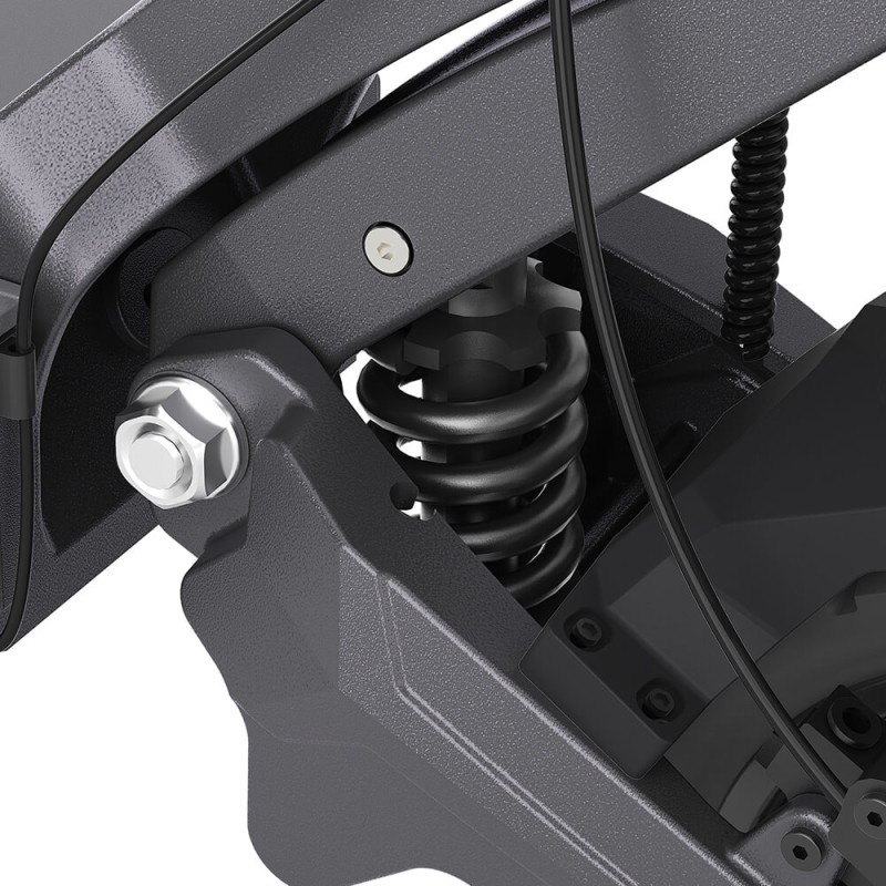 Ausom DT2 Pro Electric Scooter  2*1100W Motor  52V 23 4Ah  10*3 0 inch Tire  68km/h Max Speed  115km Max Range  Front 