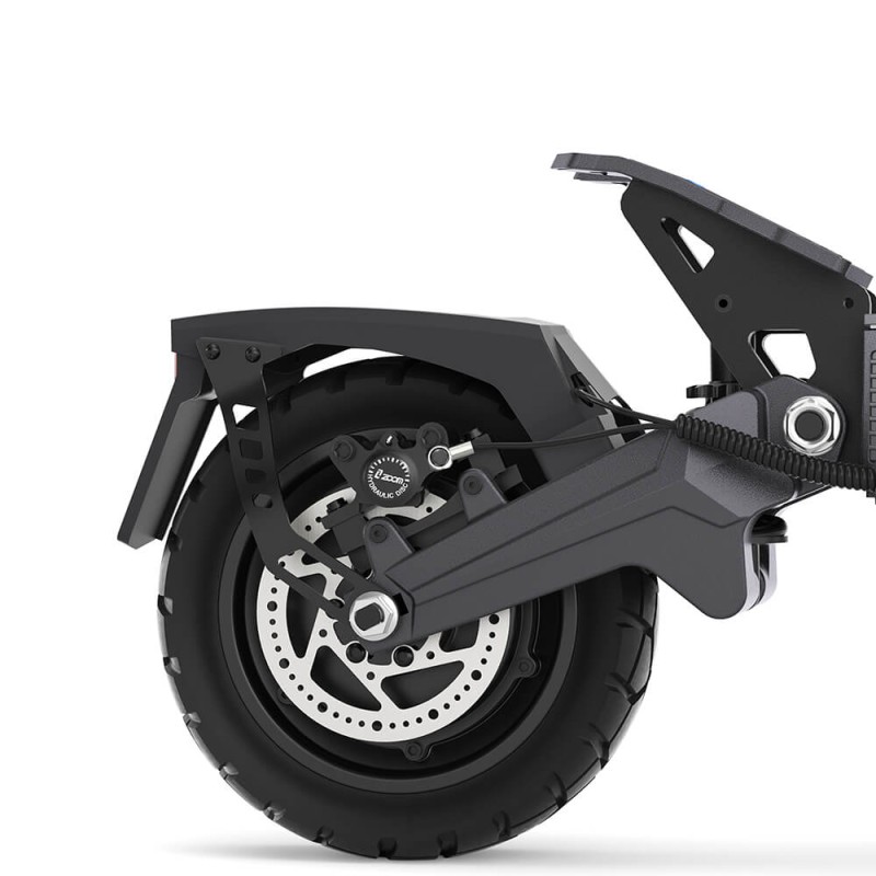 Ausom DT2 Pro Electric Scooter  2*1100W Motor  52V 23 4Ah  10*3 0 inch Tire  68km/h Max Speed  115km Max Range  Front 