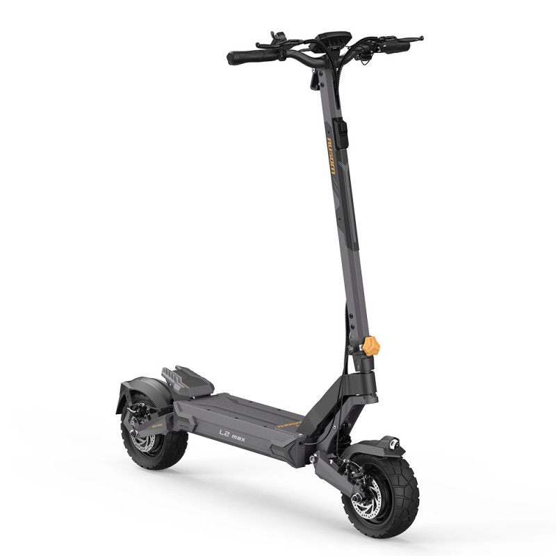 Trottinette électrique Ausom L2 Max à double moteur - Prise EU  Gris foncé 