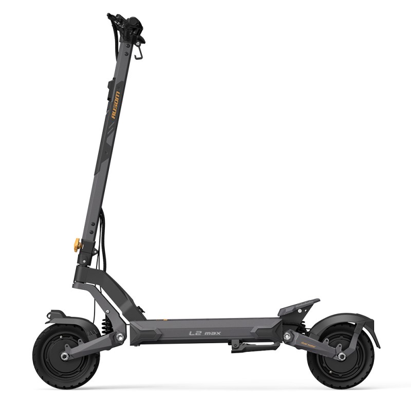 Trottinette électrique Ausom L2 Max à double moteur - Prise EU  Gris foncé 