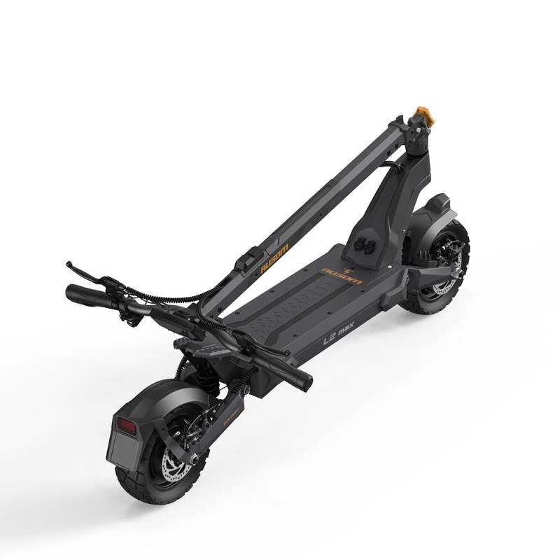 Trottinette électrique Ausom L2 Max à double moteur - Prise EU  Gris foncé 