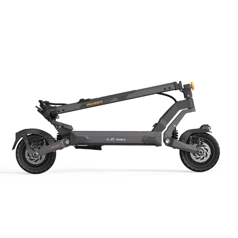 Trottinette électrique Ausom L2 Max à double moteur - Prise EU  Gris foncé 
