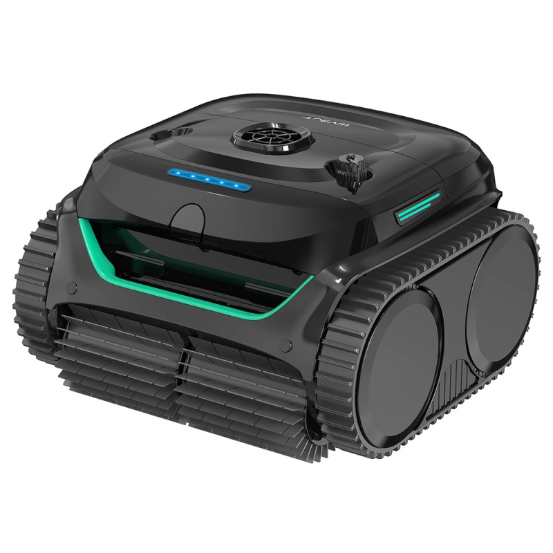 Robot aspirateur de piscine sans fil WYBOT C2  nettoyage des parois et de la ligne d'eau  double filtration  pour piscines creu