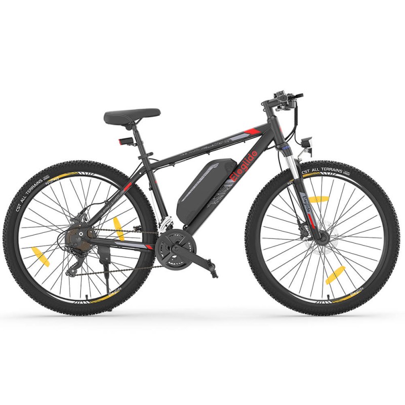 Eleglide Mopride 2 29" Noir Prise EU Step-Over 36V18Ah 250W Vélo Électrique