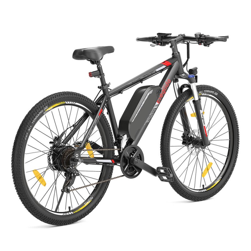 Eleglide Mopride 2 29" Noir Prise EU Step-Over 36V18Ah 250W Vélo Électrique
