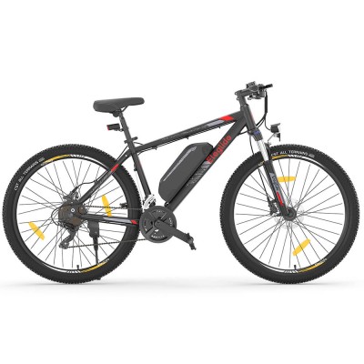 Eleglide Mopride 2 27 5" Noir Prise EU Step-Over 36V18Ah 250W Vélo Électrique