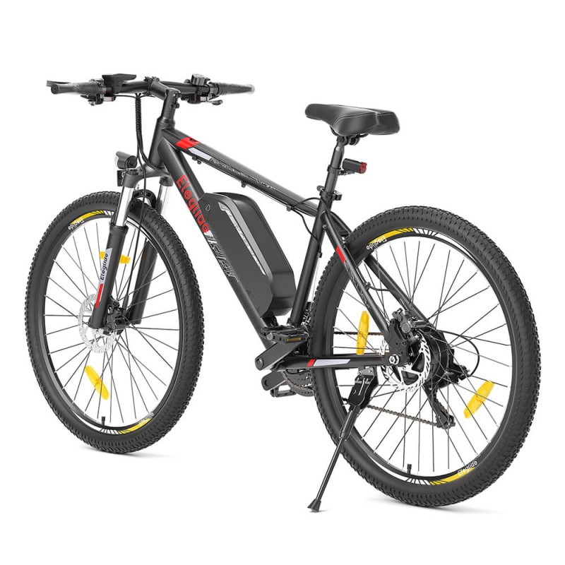 Eleglide Mopride 2 27 5" Noir Prise EU Step-Over 36V18Ah 250W Vélo Électrique