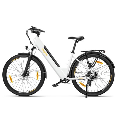 Vélo électrique Eleglide T1 ST blanc  prise EU  cadre surbaissé  27 5 pouces  36V13Ah  250W
