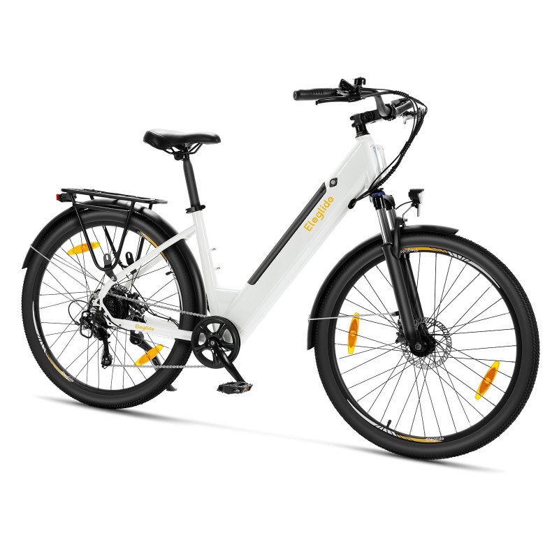 Vélo électrique Eleglide T1 ST blanc  prise EU  cadre surbaissé  27 5 pouces  36V13Ah  250W