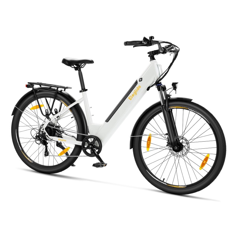 Vélo électrique Eleglide T1 ST blanc  prise EU  cadre surbaissé  27 5 pouces  36V13Ah  250W