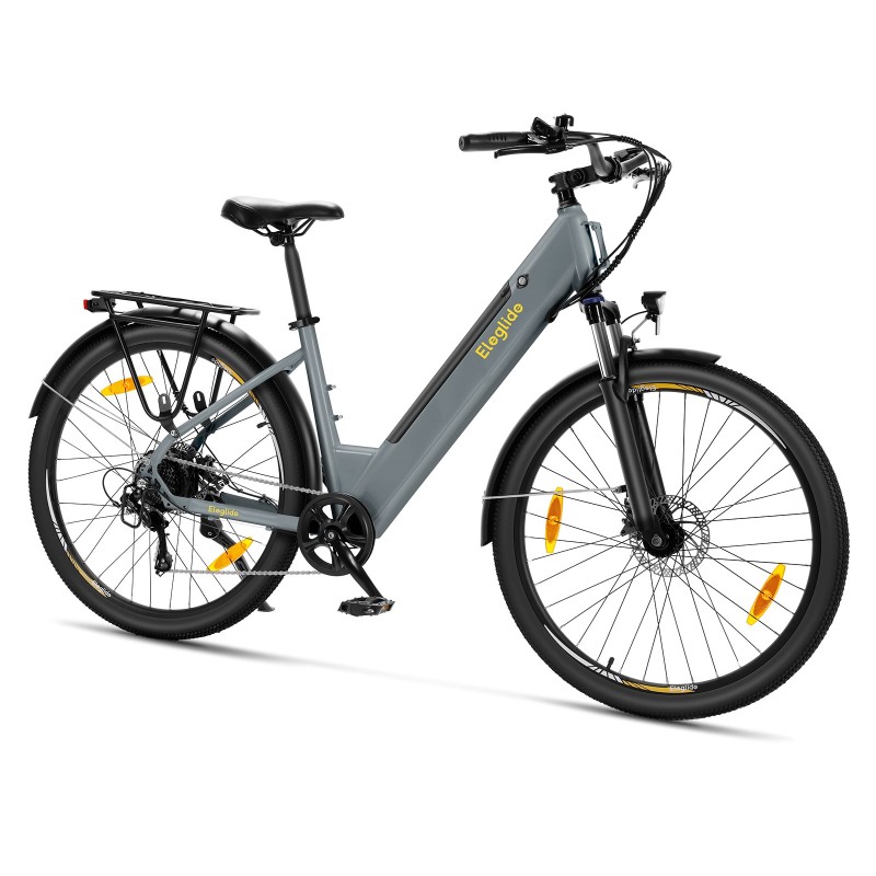 Vélo électrique Eleglide T1 ST Gris  prise EU  cadre surbaissé  27 5 pouces  36V13Ah  250W