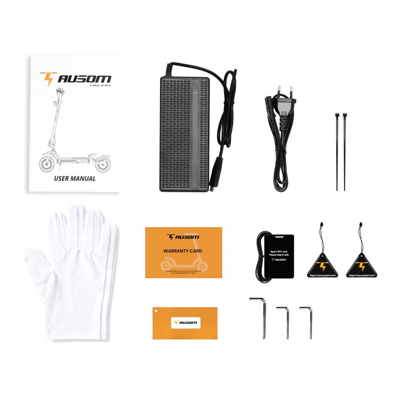 Trottinette électrique Ausom Laluz 2 Pro à double moteur  prise EU  48V18Ah  1000W*2