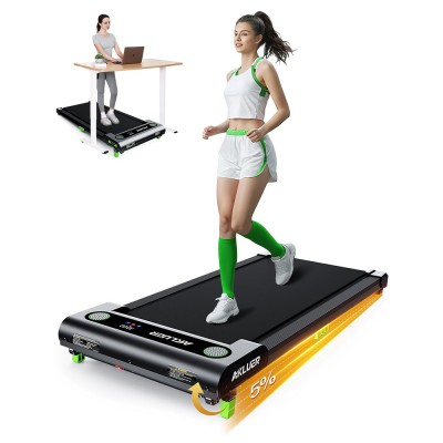 Tapis de marche Akluer 480L-A avec inclinaison  moteur silencieux de 2 5 CV  télécommande et écran LED  capacité maximale d