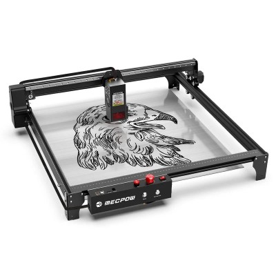 Mecpow X5 Pro 33 W Graveur Laser Coupeur | Zone de Gravure 600*600 mm | Vitesse 28000 mm/min | Pompe à Air Automatique