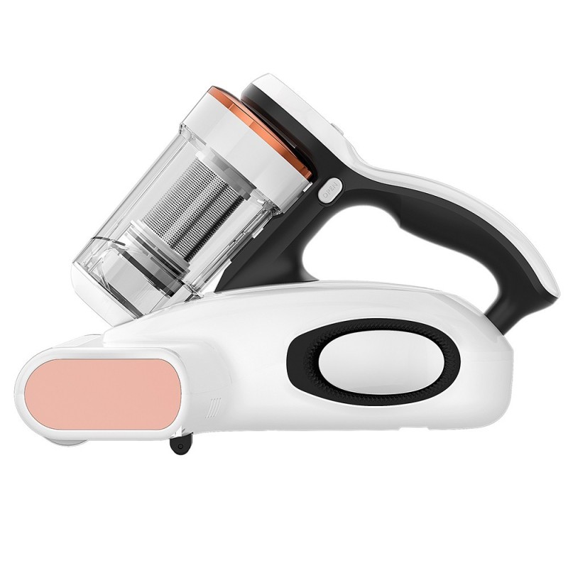 JIGOO J300 Nettoyeur intelligent à double brosse pour acariens avec aspiration de 13KPa  capteur d'acariens  brosse métalliqu