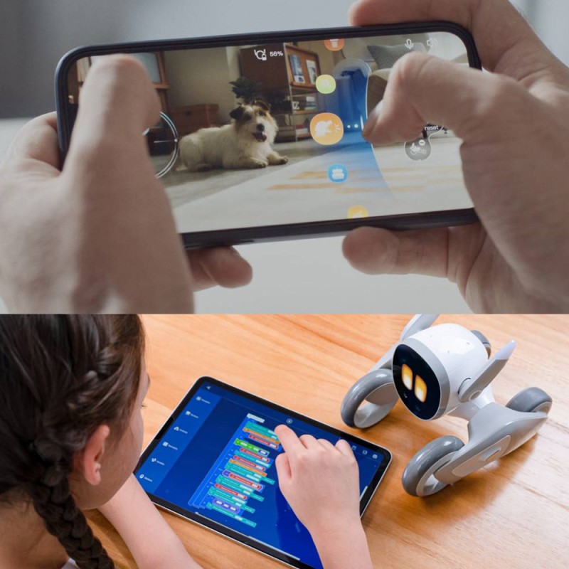 Loona EPP3 0 Chien Robot Intelligent AI Alimenté par GPT-4 Commande Vocale et Reconnaissance des Gestes Interaction en Temps R