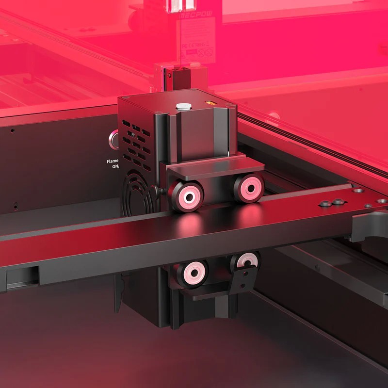 Mecpow X4 Pro 22W Graveur Laser Coupeur | FDA Classe1 Fermé Intégral | Caméra Intégrée | Pompe à Air Automatique | Zone 410×400m