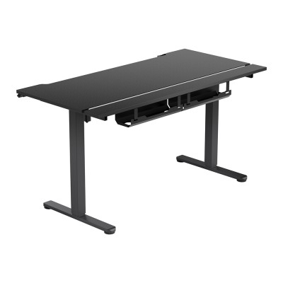 Bureau électrique réglable en hauteur ACGAM JSD5-A1-02 avec bande lumineuse LED RGB