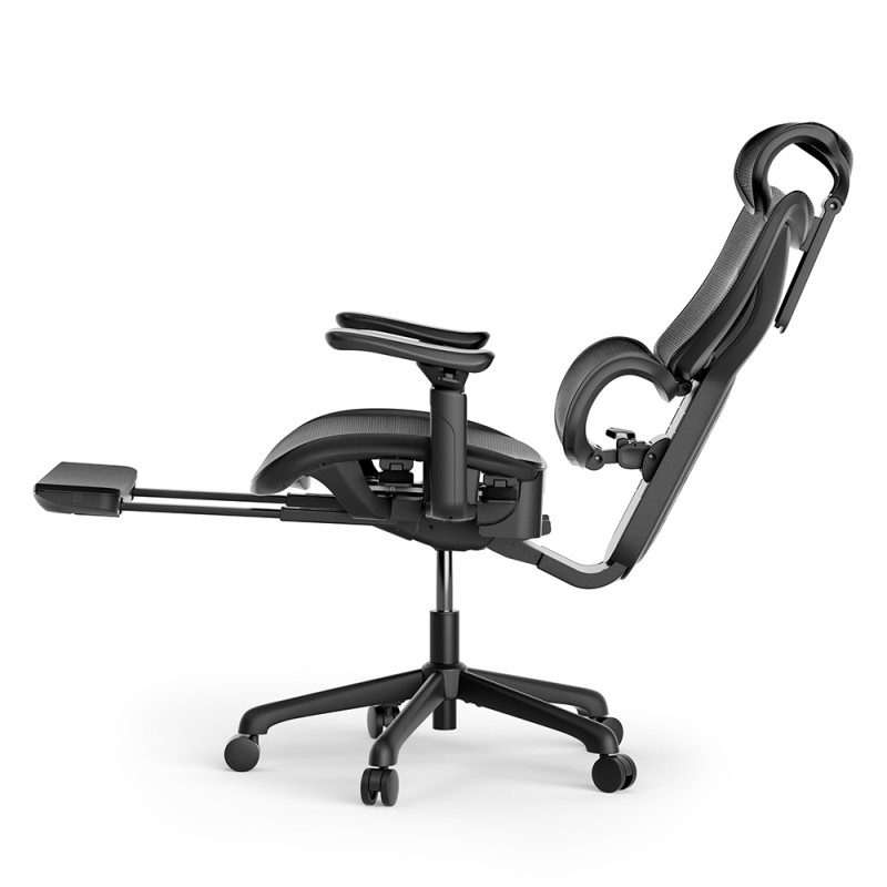 Chaise de bureau ergonomique pour jeux ACGAM CG-5245M avec diverses options réglables