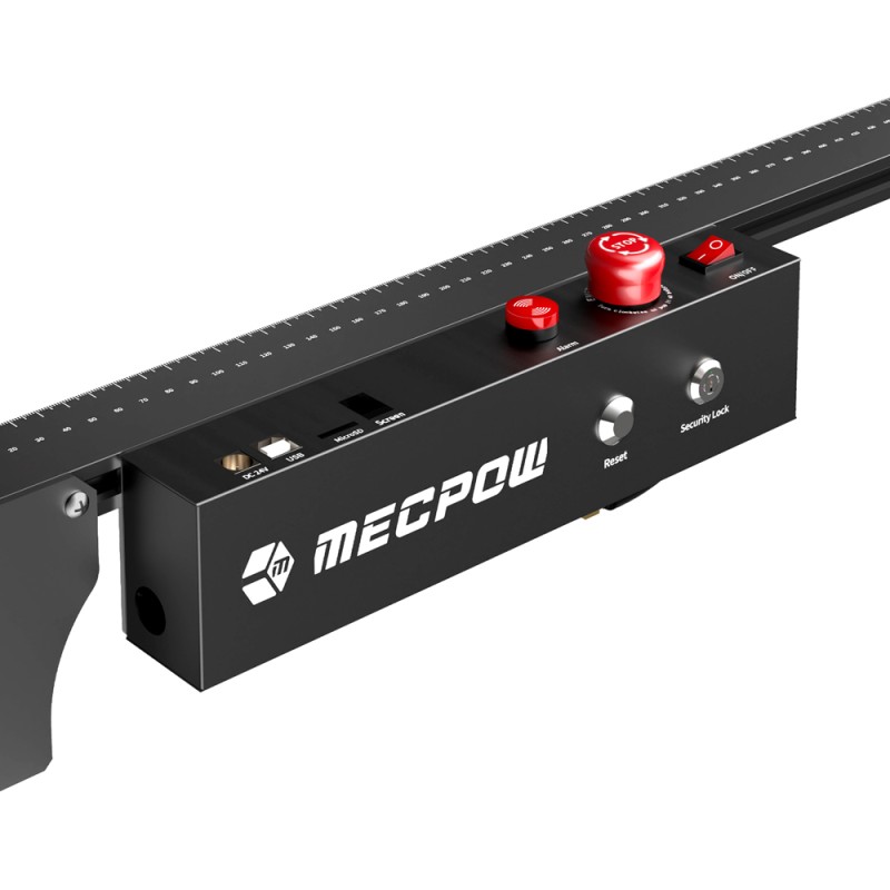 Machine de gravure laser Mecpow X5 Pro 33W  zone de gravure 600x600mm  point laser 0 08x0 1mm avec assistance pneumatique autom