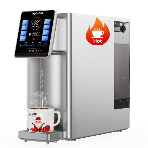 Purificateur d'eau de comptoir Hydrofast W100 avec eau chaude et température ambiante  8 températures