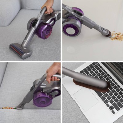 Aspirateur sans fil portatif Xiaomi JIMMY JV85 Pro 200AW 8x2500mAh avec écran LED  autonomie de 70 minutes - Violet